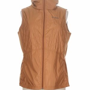 🤎 Columbia Quilted Vest – Tan/Camel – Size L 🤎